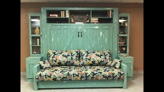 Barn Door Murphy Bed
