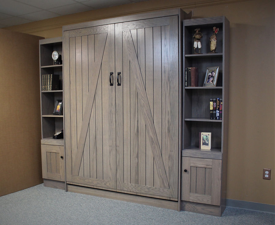 Barn Door Murphy Bed Style #1119-0320