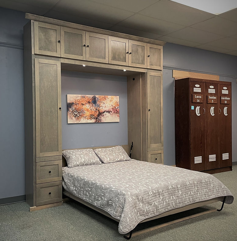 Double Fold Murphy Bed Desk Style #138-1022