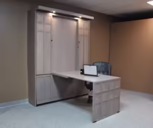 Frank Lloyd Wright Murphy Bed with Inset Desk #134-0518