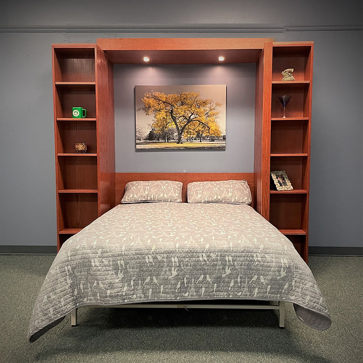 Bookcase Murphy Bed Style  #1800-0919