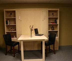 Fold Up Hudson Bay Bar Height Desk