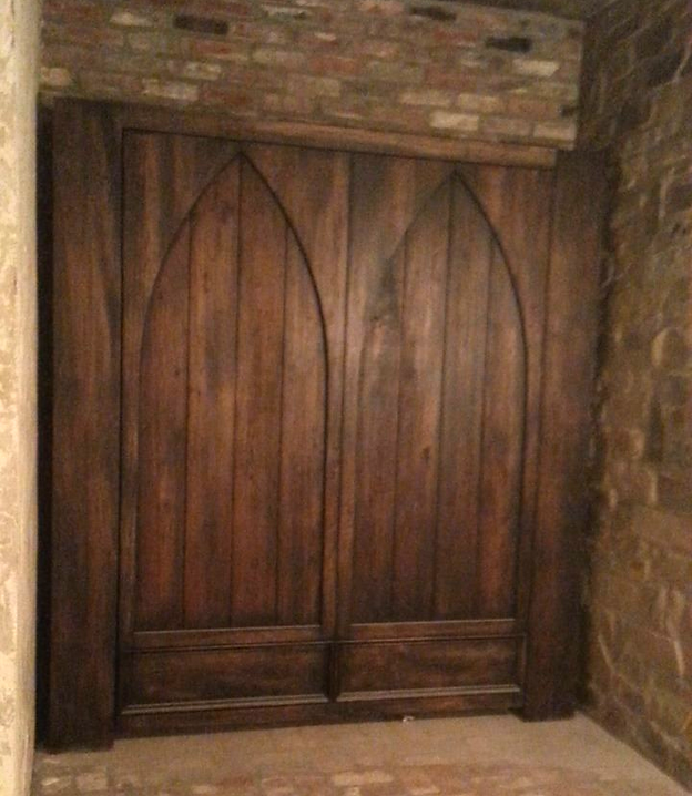 Gothic Arch Murphy Bed#116-1215