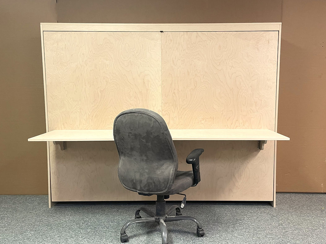 Horizontal Fold Down Desk Style #172-0923b