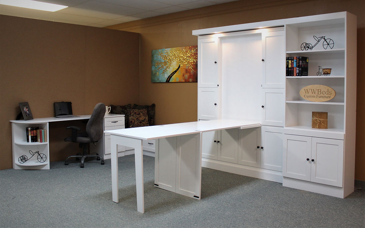 Double Fold Murphy Bed Desk Style #138-0719