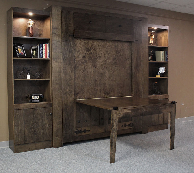 Gothic Arch Murphy Bed#136-1218