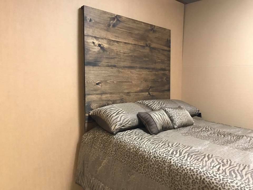 Rustic Panel Headboard