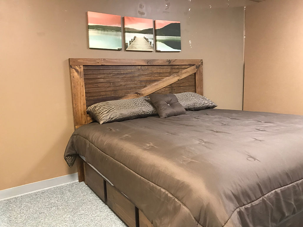 Barn Door Headboard