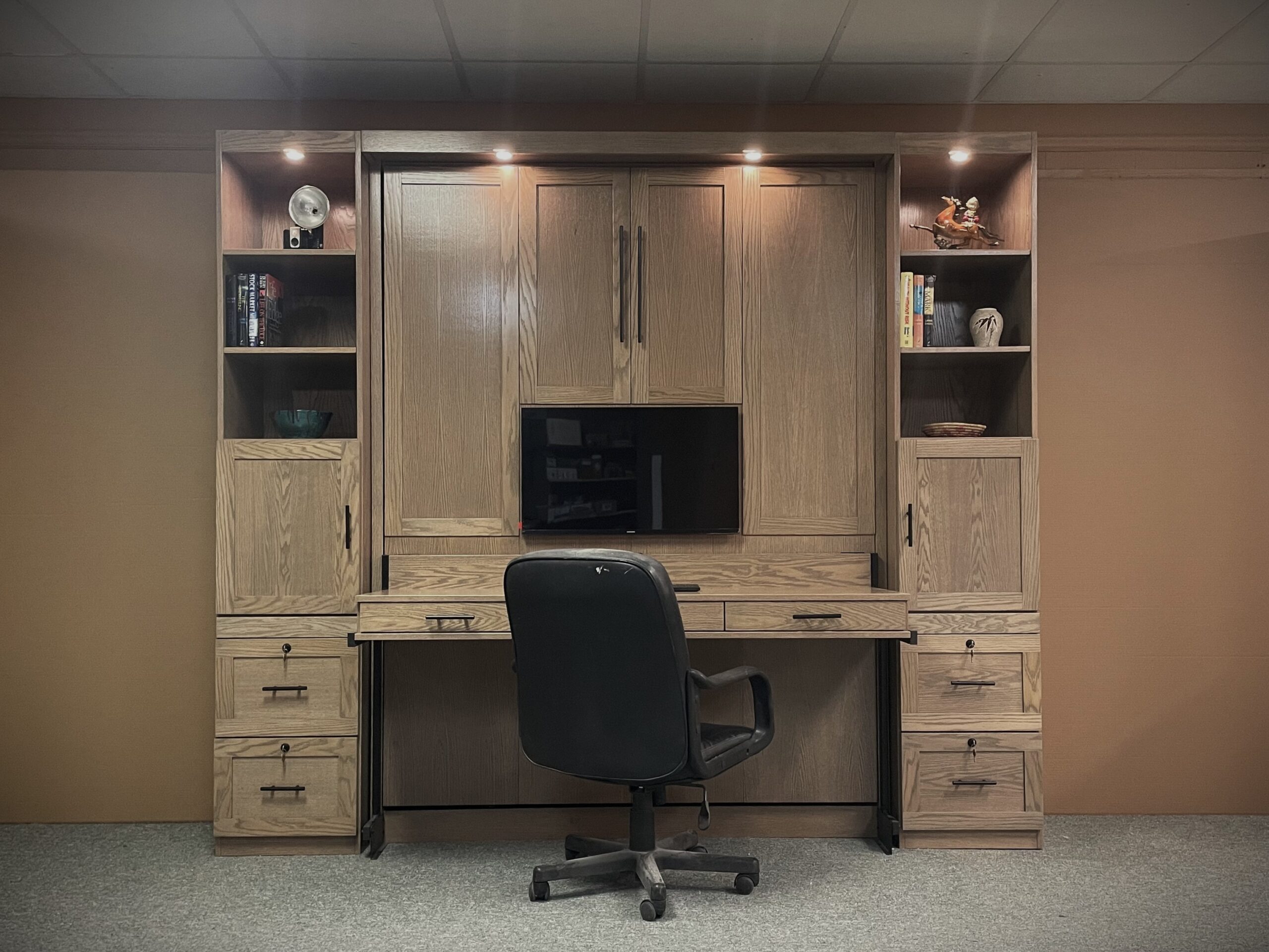 Monitor Murphy Bed Style 123-1225