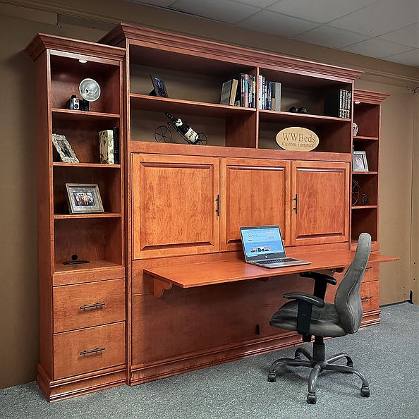 How a Bookcase Murphy Bed Solves Your Space Issues
