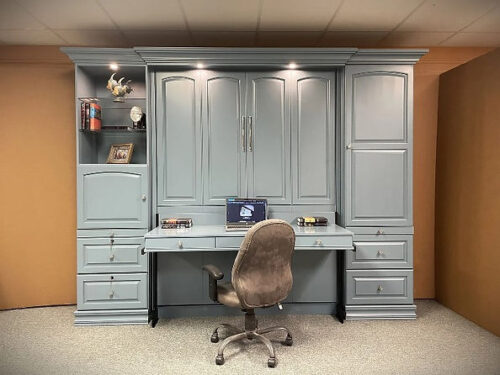 Conquer Small Spaces: The Murphy Bed Office for Young Professionals
