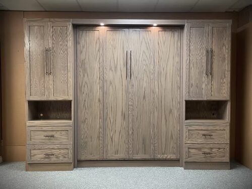A Closer Look at Our Classic Gray Murphy Bed: Seamlessly Blending Style and Functionality