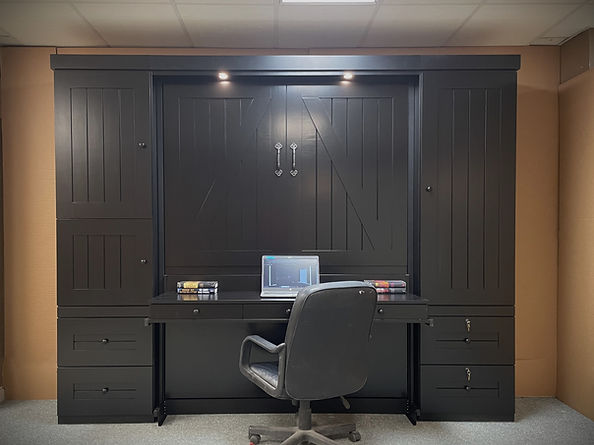 Transforming Spaces with the Barn Door Murphy Bed