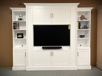 Modern Entertainment Meets Smart Design : Custom Murphy Bed Bound for Charleston, SC