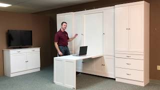 Christy Murphy bed and Hidden Desk