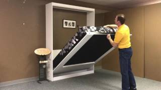 Chalkboard Murphy bed