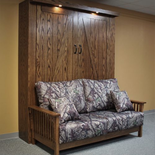 Camo Barn Door Closed